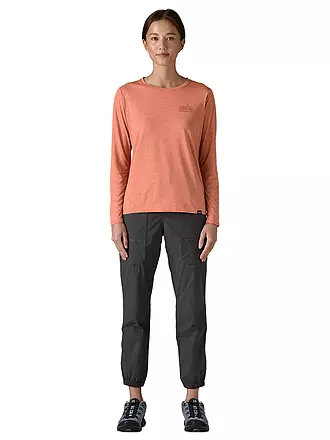 PATAGONIA | Maglietta funzionale da donna a maniche lunghe Capilene® Cool Daily Graphic | koralle